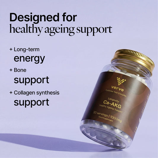 Ca-AKG (Calcium Alpha-Ketoglutarate) 1000mg 60 Capsules