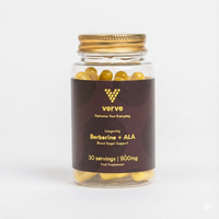 Berberine 150mg + ALA 300mg Capsules