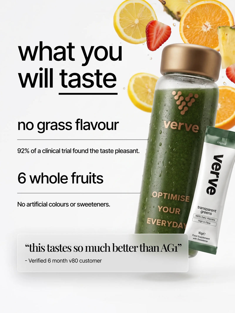 Transparent Greens V80 - 2 x 14 Stick Packs (28 servings)