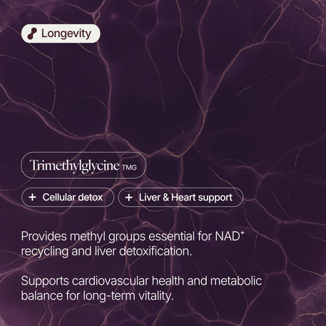 TMG (Trimethylglycine) 750mg Capsules