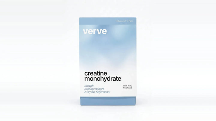 Verve Creatine Monohydrate stick pack box - Verve comparison: Best creatine stick packs and sachets UK (2026): compared on the label