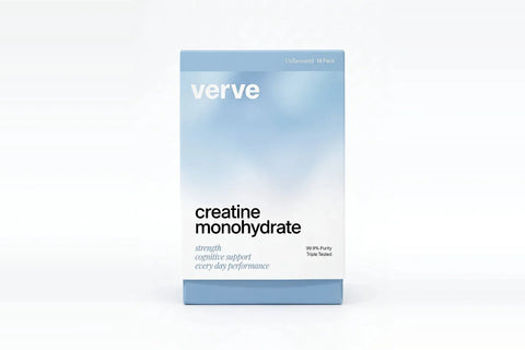 Verve Creatine Monohydrate stick pack box - Verve comparison: Best creatine stick packs and sachets UK (2026): compared on the label