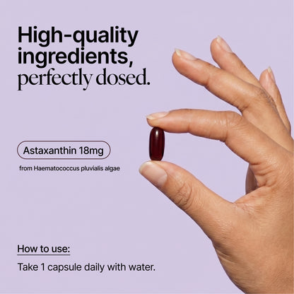 Astaxanthin 18mg Capsules