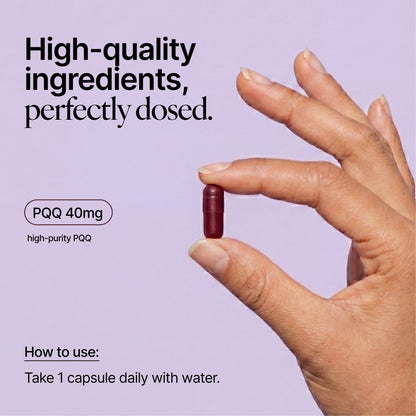 PQQ (Pyrroloquinoline Quinone) 20mg Capsules