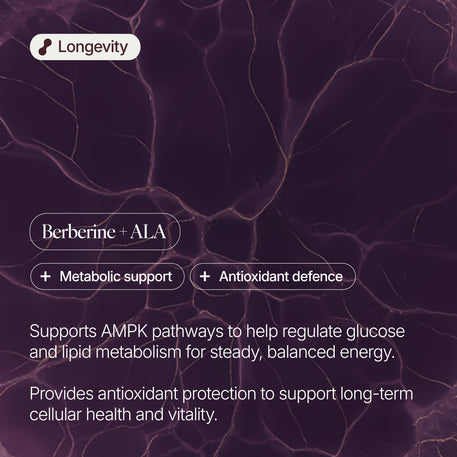 Berberine 150mg + ALA 300mg Capsules