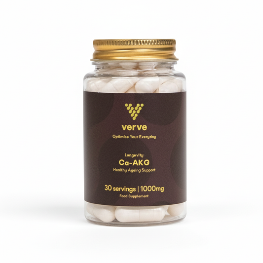 Ca-AKG (Calcium Alpha-Ketoglutarate) 1000mg 60 Capsules