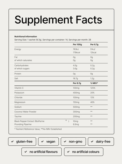 Pure Hydra Electrolytes (14 Pack) - Strawberry Lemonade Flavour - Quarterly Subscription