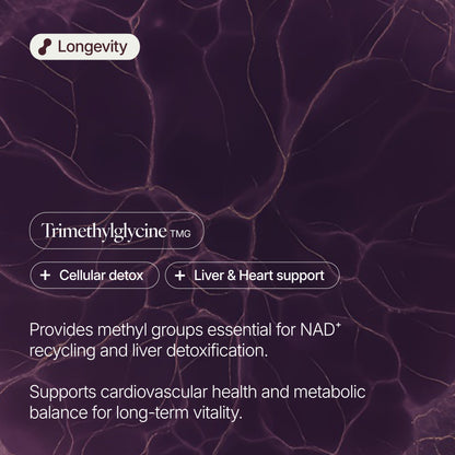 TMG (Trimethylglycine) 750mg Capsules
