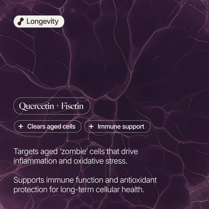 Quercetin + Fisetin 1000mg Capsules