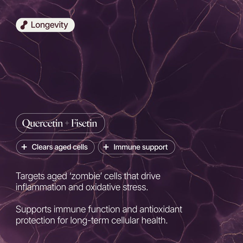 Quercetin + Fisetin 1000mg Capsules