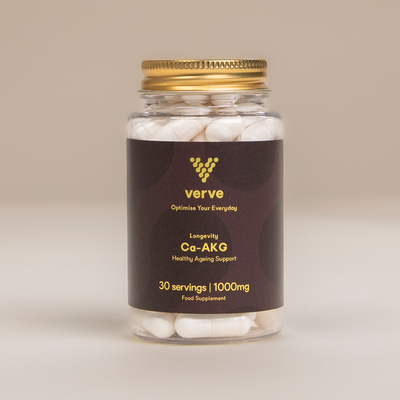 Ca-AKG (Calcium Alpha-Ketoglutarate) 1000mg 60 Capsules