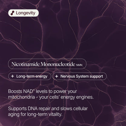 NMN (Nicotinamide Mononucleotide) 1000mg Capsules