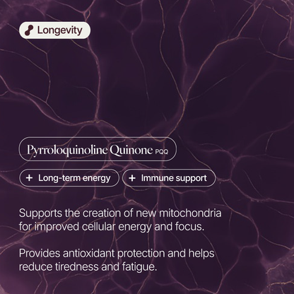 PQQ (Pyrroloquinoline Quinone) 20mg Capsules