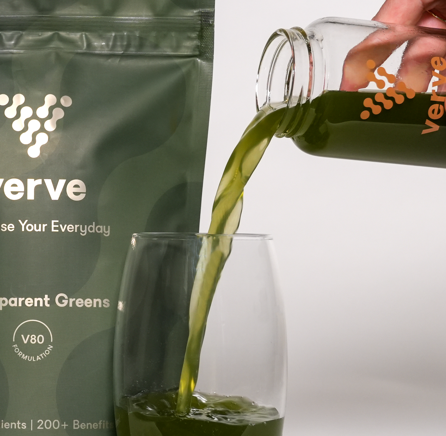 Transparent Greens V80 Powder 3-Monats-Abonnement