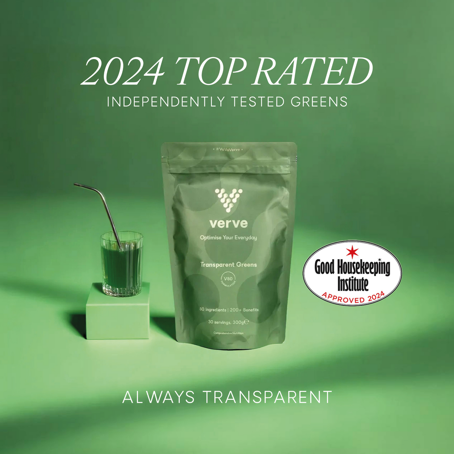 Transparent Greens V80 Powder