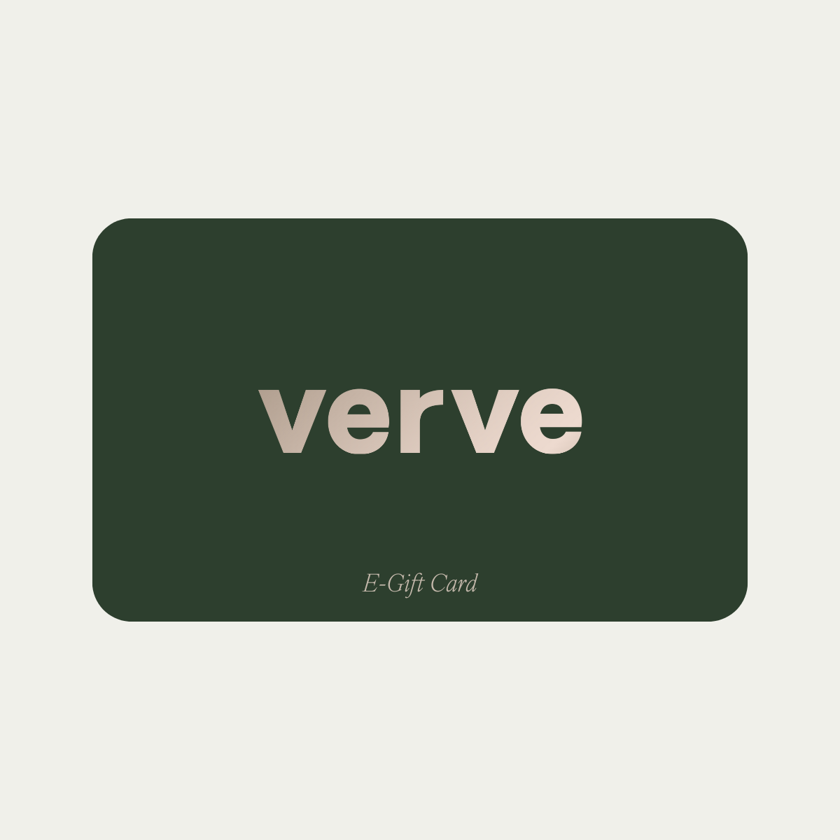 Verve E-Gift Card